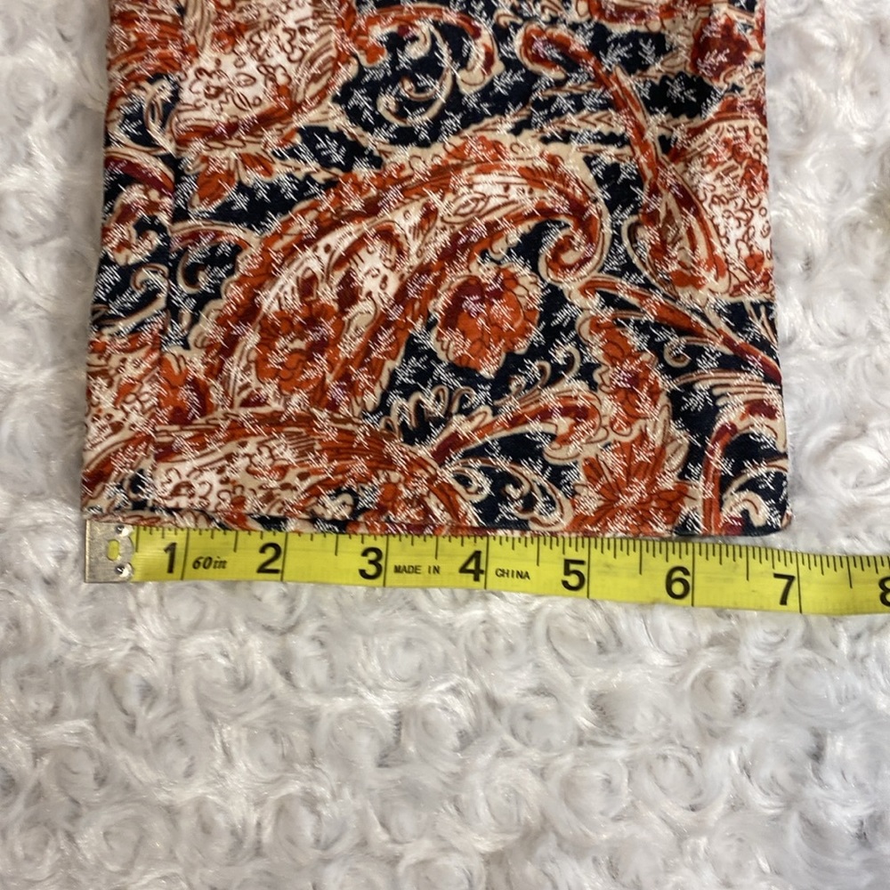 Peck & Peck cotton poly cropped pants size 6 elastic waist lots of stretch!! - Picture 7 of 10